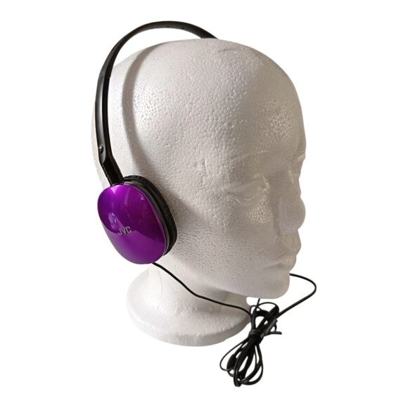 🎵 JVC HA-S160-V Purple Wired Headphones - Picture 5 of 7